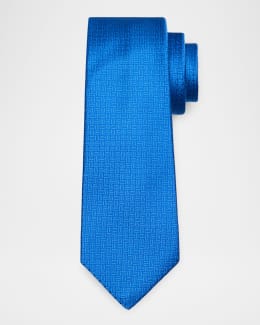 Kiton Men's Silk Small Square Seven-Fold Tie | Neiman Marcus