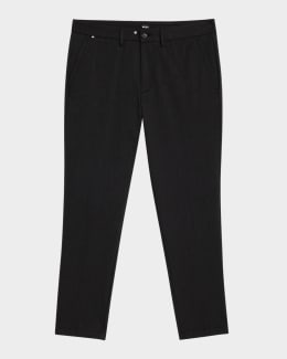 BOSS Men's Pants in Technical Fabric Black