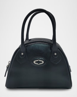 Tod's Zip Leather Top-Handle Bag | Neiman Marcus