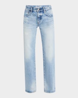 Marc Jacobs Runway Charm Straight-Leg Jeans | Neiman Marcus