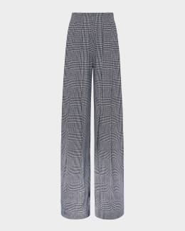 パンツ Fabiana Filippi Relaxed Wide-Leg Pants FABIANA FILIPPI Wide-Leg Viscose Satin Trousers | Neiman Marcus
