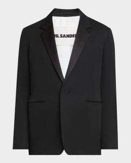Jil Sander Men's Polyester Single-Breasted Sport Jacket 14