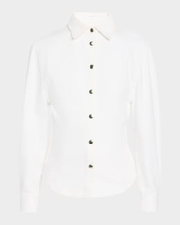 FRAME The Oversized Pocket Shirt | Neiman Marcus