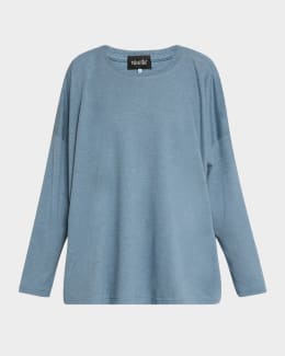 トップス Giorgio Armani long sleeve knit Giorgio Armani Men's Cotton Long-Sleeve Crewneck T-Shirt