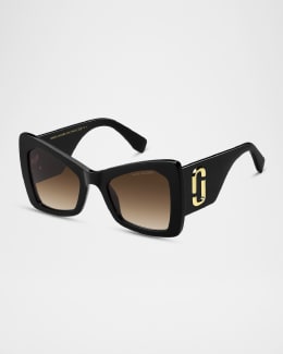 Marc Jacobs THE SQUARE CAT-EYE SUNGLASSES | Neiman Marcus