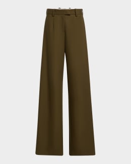 パンツ [The Row] Bellana Pant in Silk and Viscose Bellana Pant Black in Silk and Viscose – The Row