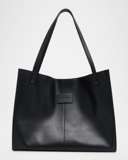 Giorgio Armani Men's Split Leather Tote Bag | Neiman Marcus