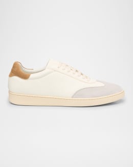 スニーカー Church'S White Nappa Leather Ludlow 3 Sneakers Church's Men's Ludlow 3 Napa Leather Low-Top Sneakers