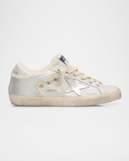 小物 GOLDEN GOOSE / WASHED LEATHER STUDS 80 Golden Goose Slide Leather Upper with Studs Mens Distressed
