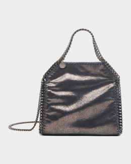 Stella McCartney Mix Galvanic 3-Chain Shimmer Tote Bag | Neiman Marcus