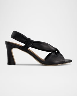 Soft Leather Slingback Sandals