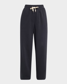 VIP【送料関税込】BRUNELLO CUCINELLI COTTON SILK TROUSERS Brunello Cucinelli Brown Silk Drawstring Pants Size Small | eBay