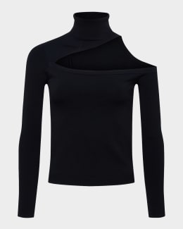 One sleeve turtleneck store