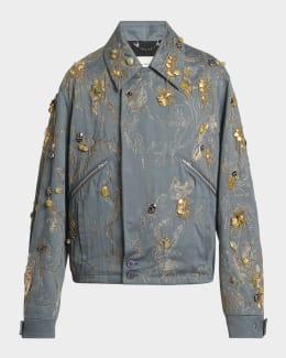 ジャケット・アウター GUAGLIANONE leather leopard zip jacket 77086754_08_D0.jpg?ts=