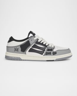 Amiri Men's Pacific Bones Low-Top Sneakers | Neiman Marcus