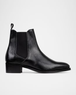 Allen Edmonds Men s Tanner Leather Chelsea Boots Neiman Marcus