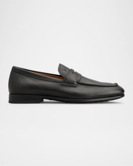 Tod's Men's Mocassino Gomma Leggera Suede Penny Loafers