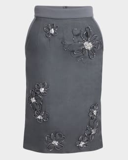 Zimmermann Crush Flutter Maxi Skirt | Neiman Marcus