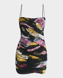 パーティードレス Coperni COPR154F5001 Dresses Asymmetric flower mini dress Asymmetric Flower Gown – Coperni