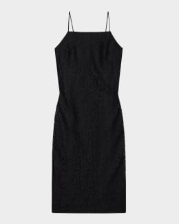 ワンピース MARC JACOBS SEAMED UP MINIDRESS Marc Jacobs Seamed Up Satin Sleeveless Mini Dress | Neiman