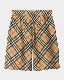 ショートパンツ Burberry FW25 Embroidered poplin shorts  (8110952 C3130) Burberry FW25 Embroidered poplin shorts (8110952 C3130