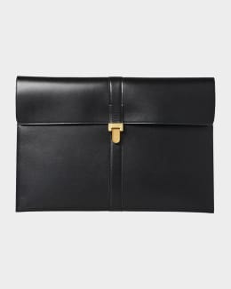 Valentino Garavani Viva Superstar Leather Envelope Clutch