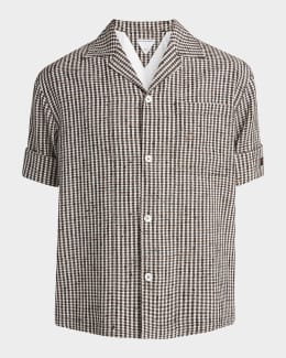 Tシャツ・カットソー ETRO FW23 ROME SHIRT (12908_58210003) Etro Men's Roma Paisley Sport Shirt | Neiman Marcus