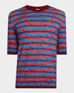 Tシャツ・カットソー BOTTEGA VENETA HEAVY JAPANESE JERSEY T-SHIRT Bottega Veneta Men's Heavy Japanese Jersey T-Shirt
