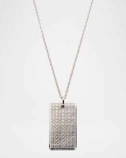 Givenchy Men's U Lock Earrings with Crystals | Neiman Marcus