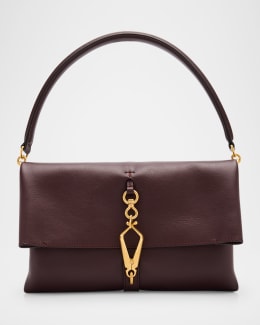 Tod's Mini Flap Leather Shoulder Bag | Neiman Marcus