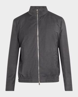 【送料関税無料】 Men's FORD TOM Wool Marcus Neiman | Jacket Blouson Stretch ジャケット・アウター