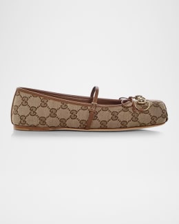 Gucci GG Supreme Horsebit Mules | Neiman Marcus