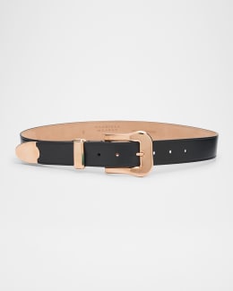 【ETRO】 Woven leather belt WOVEN LEATHER BELT