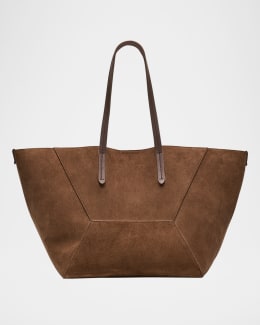 【関税&送料込】Brunello Cucinelli Bc Duo Mini Smooth Leathe Croc print BC Duo mini bag for Woman in Light Brown