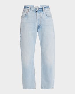 Golden Goose Kim Bleached Jeans with Crystals | Neiman Marcus