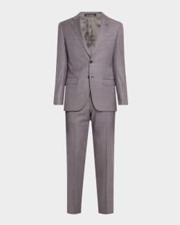Giorgio Armani Men's Tonal Pinstripe Suit | Neiman Marcus
