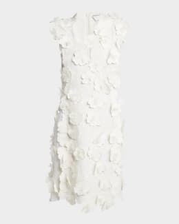 ワンピース BOTTEGA VENETA Embroidered jacquard dress Bottega Veneta Embroidered Jacquard Dress in White | Lyst