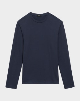 Theory Men's Delroy Long-Sleeve T-Shirt | Neiman Marcus