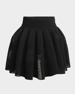 Givenchy Liquid 4G Crepe Mini Skirt | Neiman Marcus