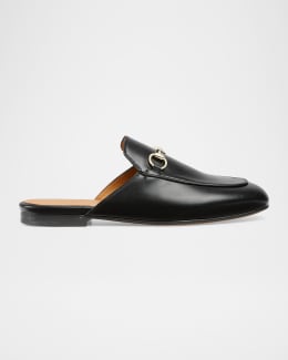 Gucci GG Supreme Horsebit Mules | Neiman Marcus
