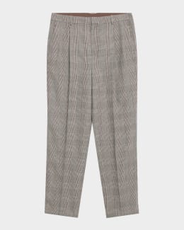 Saint Laurent Men's Wool Gabardine Pants | Neiman Marcus