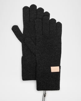 関税送料込★Saint Laurent アビエイターグローブ Saint Laurent Aviator Strappy Leather Gloves | Neiman Marcus