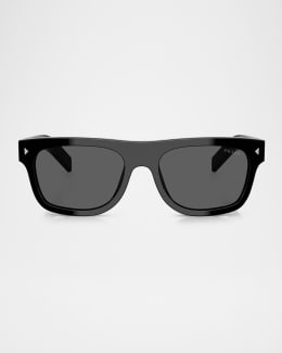 Prada Men's PR B17S Rectangular Sunglasses | Neiman Marcus