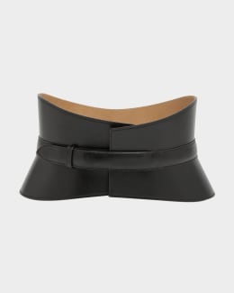 SALE【Alaia】ワイドウエスト テクケル ベルト ALAÏA Leather belt | NET-A-PORTER
