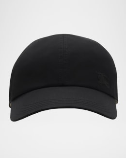 Burberry Men's Horseferry Mesh Baseball Hat | Neiman Marcus