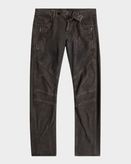 G-STAR RAW Men's 5620 3D Knee-Zip Skinny Jeans | Neiman Marcus G-STAR RAW Men's 5620 3D Knee-Zip Skinny Jeans | Neiman Marcus
