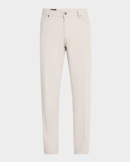 Giorgio Armani Men's Stretch Five-Pocket Pants | Neiman Marcus