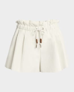 パンツ Zimmermann BERMUDA (3558ASS255) Zimmermann Illuminate Long Bermuda Shorts | Neiman Marcus