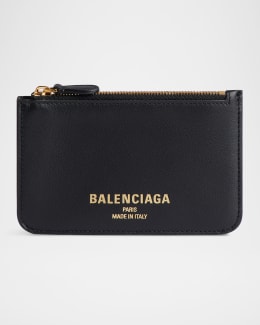 Balenciaga Rodeo Folded Leather Continental Wallet | Neiman Marcus