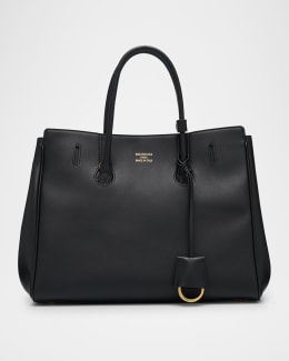 Balenciaga Hourglass XS Croc-Embossed Bag | Neiman Marcus